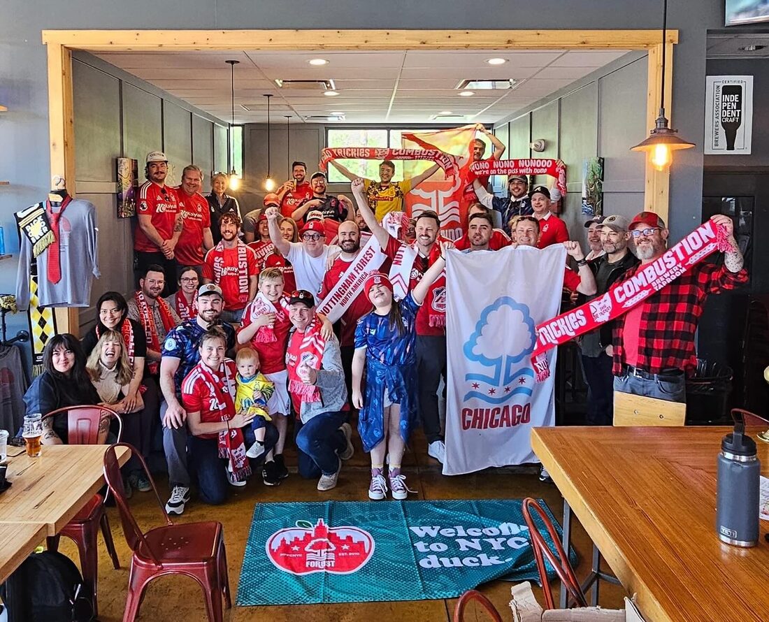 Ohio Trickies and friends gathered at Combustion Clintonville for the North American Forest supporters meetup